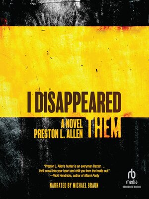 cover image of I Disappeared Them